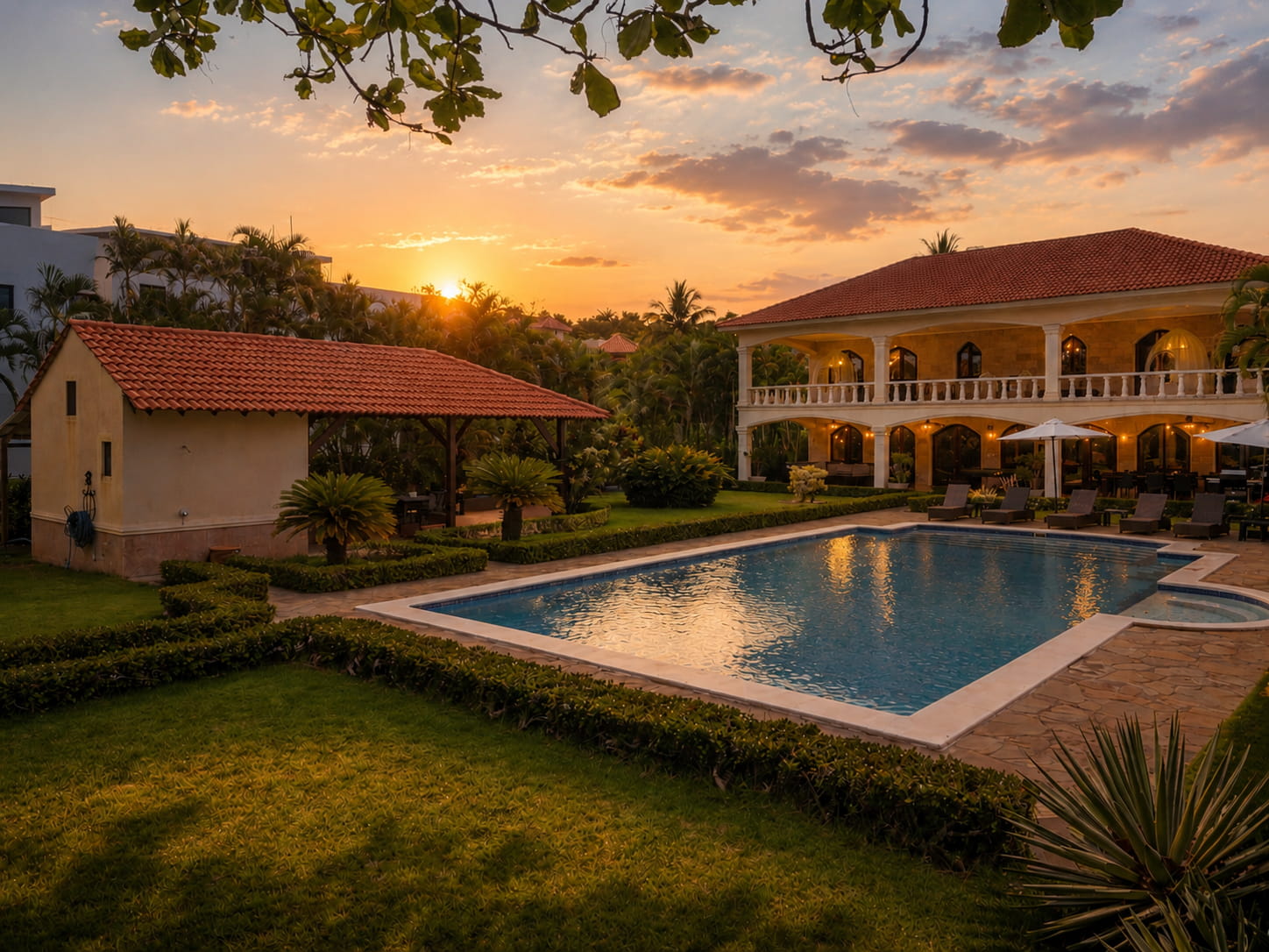 Villa Valesta pool